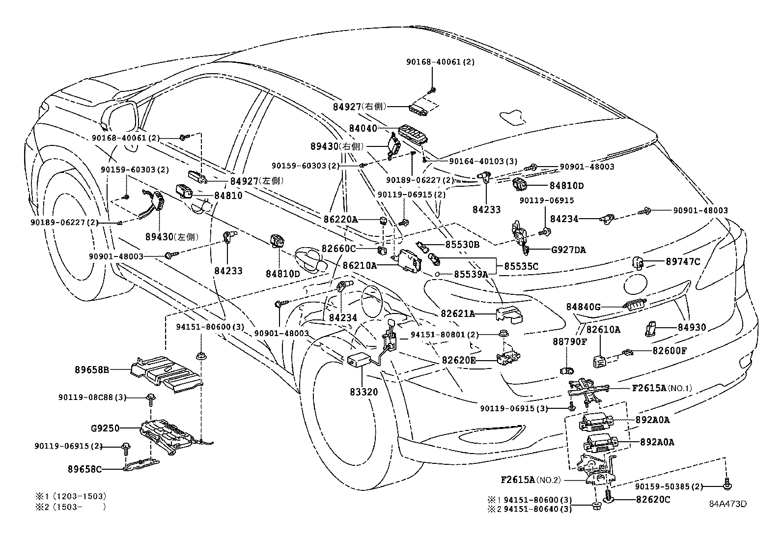 Lexus rx300 схема